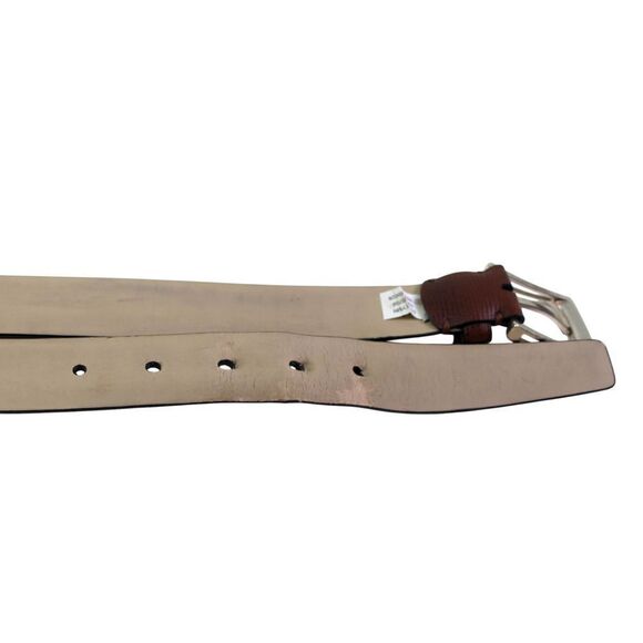 Hickey Freeman BROWN GENUINE LEATHER 1 1/4"Wd DRESS MEN'S BELT Sz 32/80 (45M - Picture 13 of 14